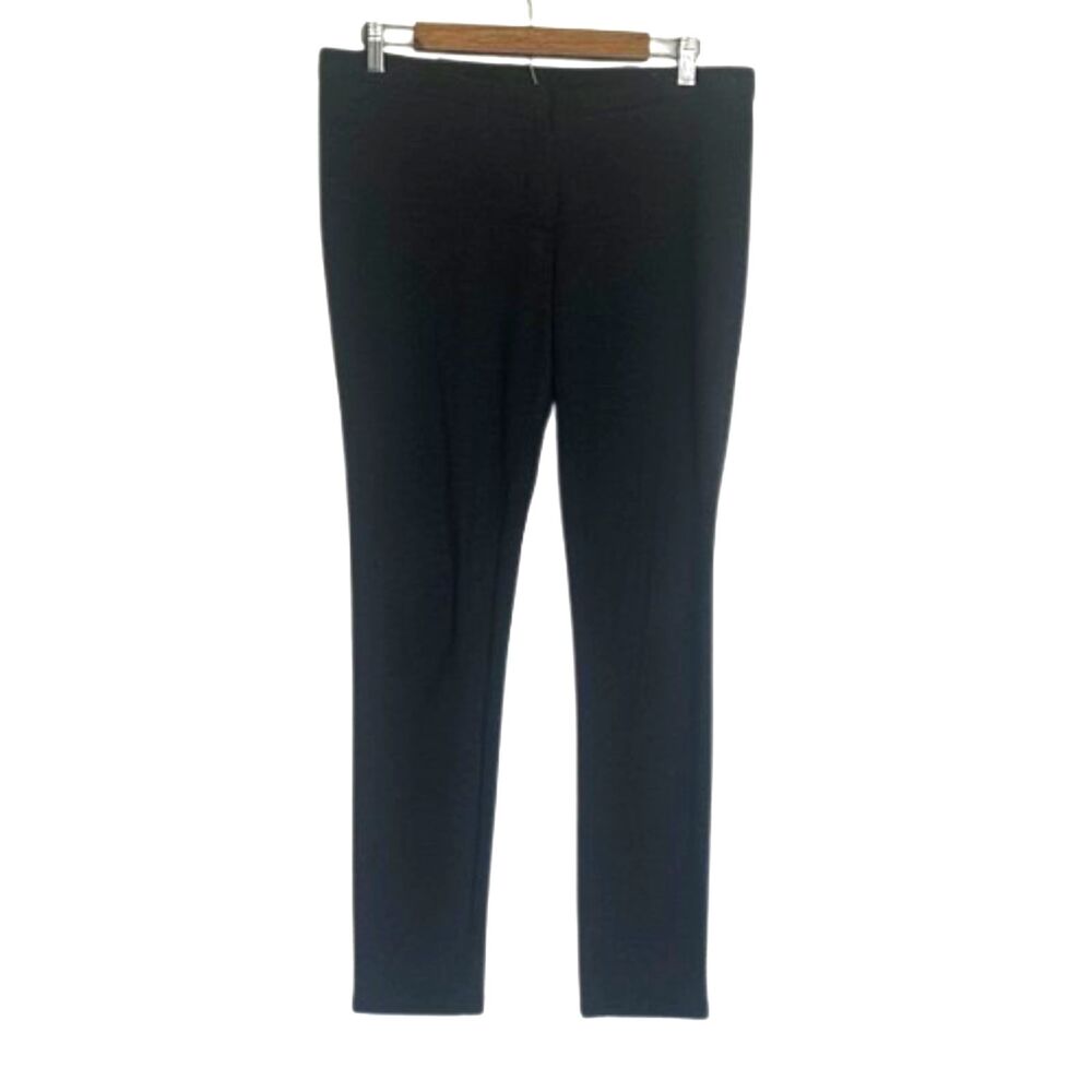 J. Jill Dark Heather Gray Stretch Ponte Knit Leggings Womens 10 Petite Career